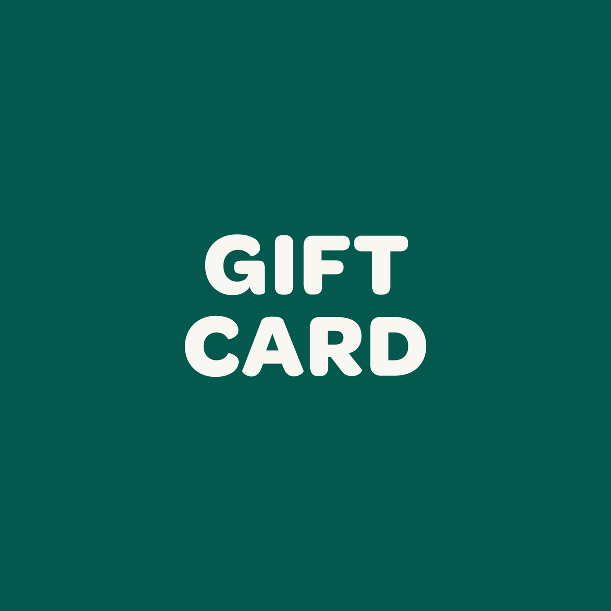 Gift card